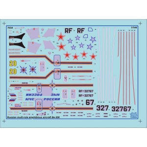 Zvezda 7034 - Beriev Be-200 ES Multi role amphibious plane