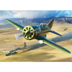 Zvezda 4832 - Polikarpov I-16 Type V Soviet Fighter
