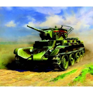 Zvezda 3545 - Soviet light tank BT-7