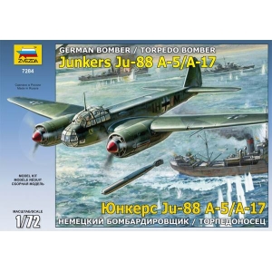 Zvezda 7284 - Junkers JU-88 A-5 / A-17