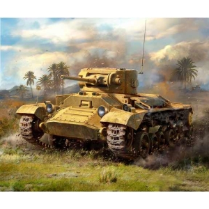 Zvezda 6280 - Valentine II British Infantry Tank WWII