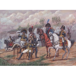 Zvezda 8080 - French Napoleonic Headquarter Staff 1805 – 1814