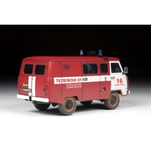 Zvezda 43001 - UAZ 3909 Firefighter car