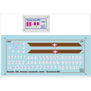 Zvezda 3696 - “Bumerang-BM” Russian Infantry Fighting Vehicle