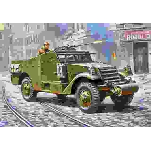 Zvezda 6273 - Soviet M-3 Scout Car with machine gun WW II