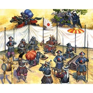 Zvezda 8029 - Samurai Army Headquarter 16th – 17th cty
