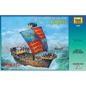 Zvezda 9038 - English Medieval Ship Thomas (XIII-XIV c.)