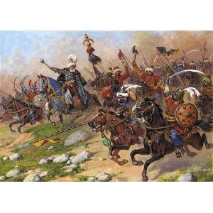 Zvezda 8054 - Turkish cavalry 17th century