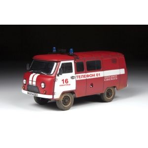Zvezda 43001 - UAZ 3909 Firefighter car