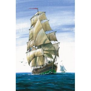 Zvezda 9011 - Brigantine Two-mast sailing vessel