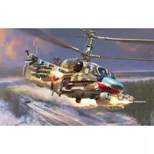 Zvezda 4830 - Ka – 52 Russian Attack Helicopter