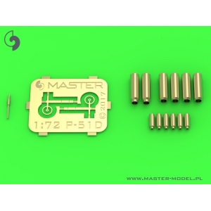 Master AM-72-126 - P-51D Mustang - zestaw detali - uzbrojenie i celownik