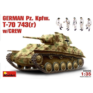 MiniArt 35026 - GERMAN  Pz. Kpfw. T-70 743(r)