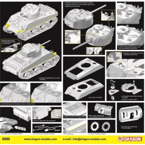 Dragon 6698 - M4A3 75(W) ETO