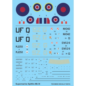 Techmod 72057 - Supermarine Spitfire IX