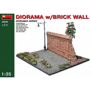 MiniArt 36055 - DIORAMA w/BRICK WALL