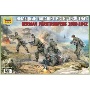 Zvezda 3628 - Niemieccy spadochroniarze 1939-1942