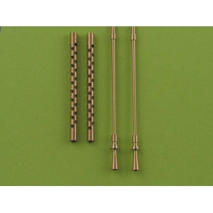 Master SM-35-002 - Lufy km-ów Browning M2 aircraft .50 caliber (12,7mm) z tłumikami płomieni (2 szt.)