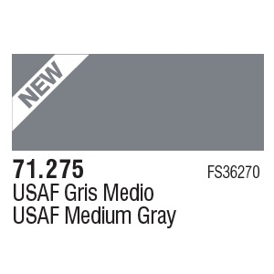 Vallejo 71275 - USAF Medium Gray 17ml