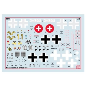 Zvezda 4816 - Messerschmit Bf-109 G6