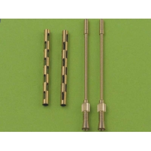 Master AM-32-011 - Lufy brytyjskich km-w Browning Mk 2 .303 caliber (7,7mm) z tłumikiem płomieni (2 szt.)