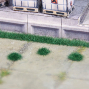 Heki 1822 - Kępy traw + paski traw ciemnozielone