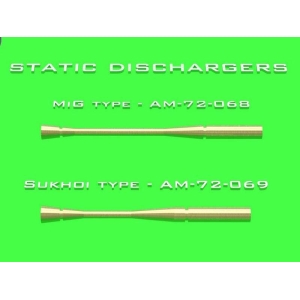 Master AM-72-069 - Odgromniki elektrostatyczne - używane na samolotach typu Suchoj (14 szt.)