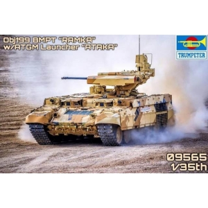 Trumpeter 09565 - Russian Obj199 BMPT Ramka w ATGM launcher “ATAKA”