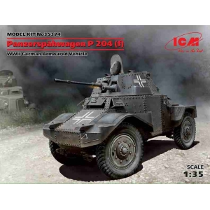 ICM 35374 - Panzerspähwagen P 204 (f), WWII German Armoured Vehicle