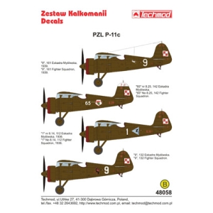 Techmod 48058 - PZL P.11c