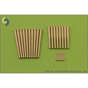 Master SM-200-002 - USS Arizona BB-39 (1941) - lufy dział artylerii pomocniczej i p.lot. - 5in/51 (10 szt.), 5in/25 (8 szt.), Browning .50 (8 szt.)