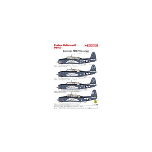 Techmod 72128 - Grumman TBM-1C Avenger
