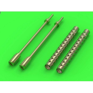 Master GM-35-004 - Lufy km-ów Browning M1919 .30 cal - z dwuczęściowym (stożkowym) wylotem lufy (2 szt.)