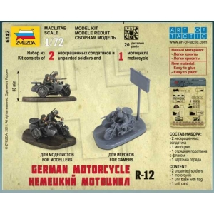 Zvezda 6142 - German Motorcycle R-12