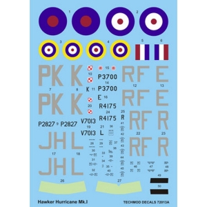 Techmod 72013 - Hawker Hurricane Mk I