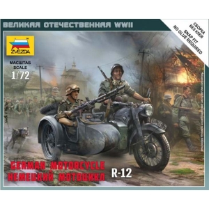 Zvezda 6142 - German Motorcycle R-12