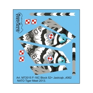 Model Maker M72011 - F-16C „4062” Nato Tiger Meet 2013