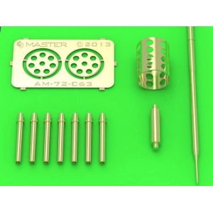 Master AM-72-063 - Fairchild A-10 Thunderbolt II - Rurka Pitota oraz działko GAU-8 Avenger