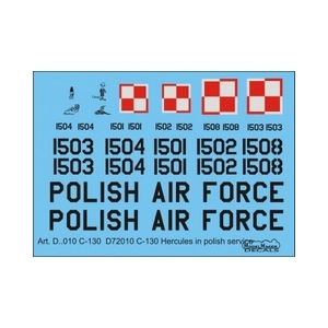 Model Maker D72010 - C-130 in Polish service