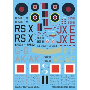 Techmod 48116 - Hawker Hurricane IIc