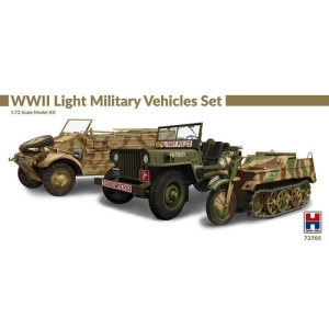 Hobby 2000 72705 - WWII Light Military Vehicles Set