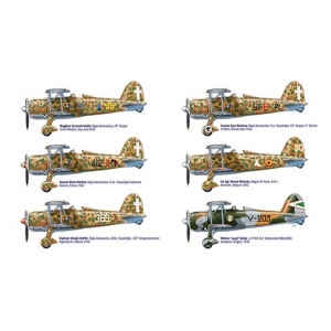 Italeri 2702 - Italian Fiat CR.42 Falco Aces