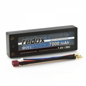 pakiet LiPo Racing 7000mAh/7,4V (50C) Hardcase - samochodowy pakiet LiPo