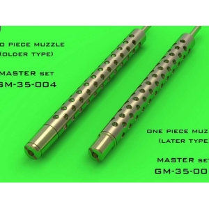 Master GM-35-005 - Lufy km-ów Browning M1919 .30 cal - z jednoczęściowym (cylindrycznym) wylotem lufy (2 szt.)