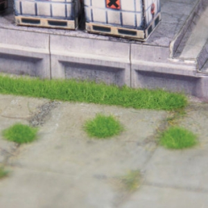 Heki 1821 - Kępy traw + paski traw zielone