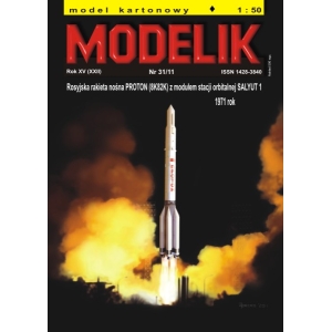 Modelik 1131 - PROTON + SALYUT-1