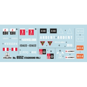 Italeri 6552 - STAGHOUND MK. I late version
