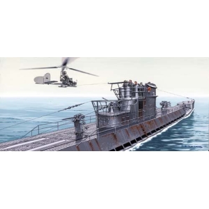 Mirage Hobby 40043 - U 875 (IXD2 turm II + Fa 330) German submarine