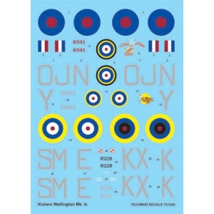 Techmod 72135 - Vickers Wellington IC