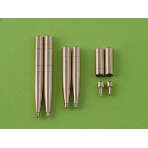 Master AM-48-006 - Spitfire skrzydło typu E (późne) lub skrzydło zmodyfikowane - lufy działek Hispano 20mm i km 12,7mm w osłonach